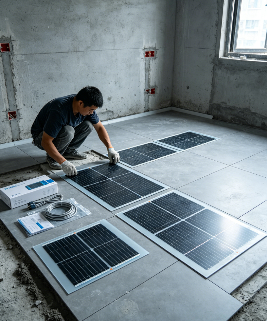 疏附县贺哒旧房电采暖改造快装系统